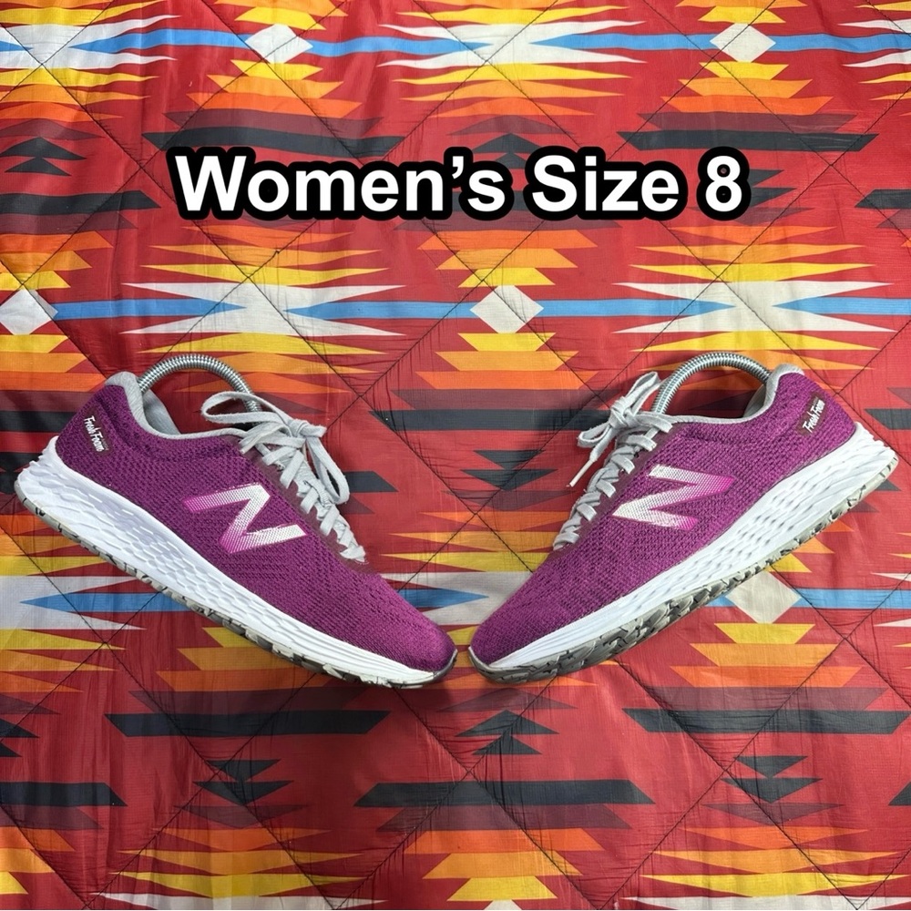 New Balance Arishi Fresh Foam Running Purple Shoes Women’s Size 8 WARISRM1